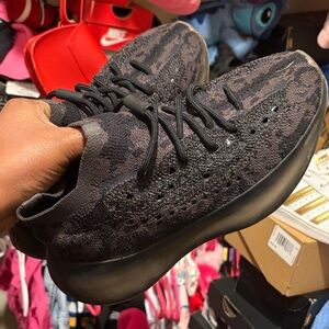 Yeezy Black and Gray Women's Sneakers